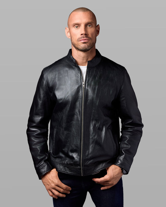 Avanti Leather Racer Jacket
