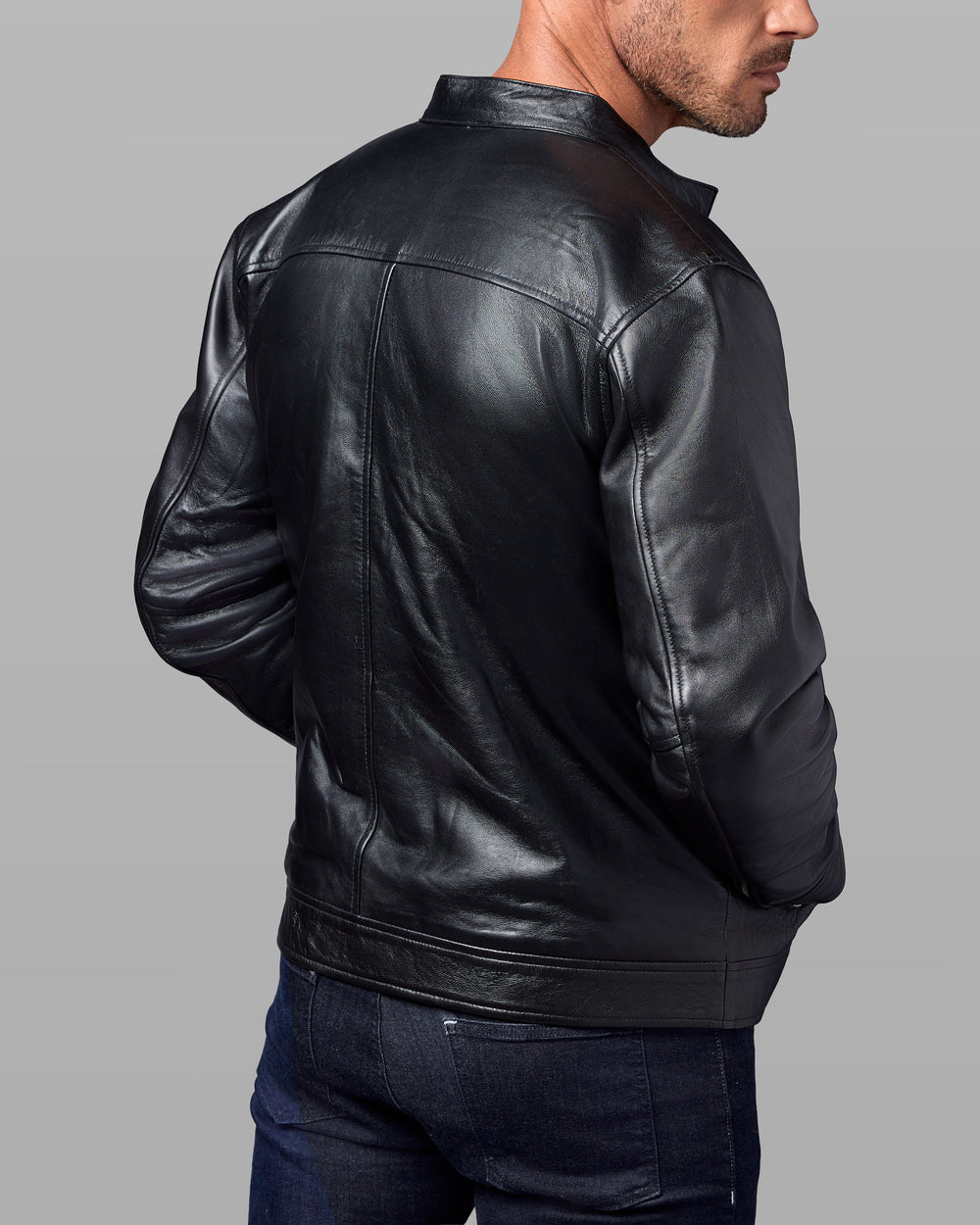 Avanti Leather Racer Jacket